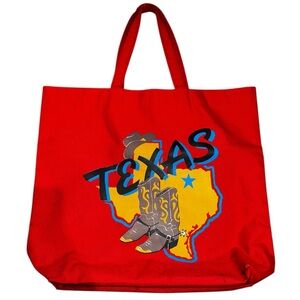 Vintage Texas Canvas Tote Bag